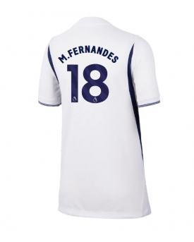 Tottenham Hotspur Mateus Fernandes #18 Maglia Gara Casa Repliche 2026-27 Donna Maniche Corte Tottenham Hotspur Mateus Fernandes #18 Maglia Gara Casa Repliche 2026-27 Donna Maniche Corte
